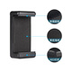 
Lubo Mobile phone clip tripod mobile phone bracket accessories head parts live support mobile phone fixing clip shooting 1/4 metal universal gimbal head mobile phone clip selfie stick mobile phone rack mobile phone bracket accessories [mobile phone clip + 1/4 interface gimbal]