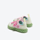 OETZI casual shoes couples new ugly cute canvas shoes with all-match color-blocking thick-soled jelly big head ugly trendy shoes light green/peach red/light blue T24341539 37