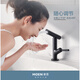 Moen (Moen) Basin robinet Hot and Cold Salle de bain lavage de salle de bain armoire de salle de bain Fauce de piscine rotation de buse d'eau rotative gn15122 15122 Chrome plaqué