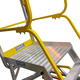 Échelle d'alliage en aluminium Hercule stable et en endurance Échelle de cargaison mobile monte d'assilèlement à harengs à l'échelle d'escalade à l'échelle d'escalade FS13596 Échelle de huit étapes 3,1 mètres 3,1 mètres