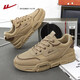 
Warrior men's shoes autumn new workwear shoes men's casual sports shoes men's outdoor work shoes labor protection shoes [four seasons] 1592 brown 40