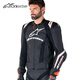 Alpinestars MISSILE V3 a星摩托车皮衣骑行服机车服防摔骑行皮夹克 黑红荧光暗红1365 56