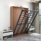 Das moderne einfache unsichtbare Bett kann abgesenkt und verstecktes unsichtbares Bett mit mehreren Funktionen versteckt an der Wand versteckt werden. Neues Doppelklappbett. Automatische (gedrehte) Hardware -Bettrahmen 1,35 Meter * 1,9 Meter