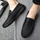 Specht 2025 Jugend Sommer All-Match Koreaner neuer fauler Beanie Schuhe Fashion Casual Herren Loafer Schuhe D838 Brown 40