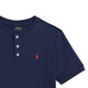 Polo Ralph Lauren Boys' Classic Cotton Jersey Short-Sleeve Henley 410-Dark Blue XL