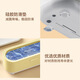 Double multi-functional cleaning machine ultrasonic usb charging household glasses machine braces cleaning jewelry cleaning jewelry microwave cleaning machine beige charging model