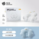 Betis shaped pillow for babies 0-1 years old with round head, correcting head shape and neck protection baby pillow for all seasons, sea salt blue gift box