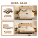 
Quanyou (QUANU) Home Double Bed 1.8x2m Log Style Bedroom Furniture 1.5m Single Bed Modern Simple Bed Headband Storage Bed Suspension 1.8*2m Bed + 69 Mattress