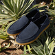 Clarks Qile Craftsmanship Series Men's Shoes New Breathable Lazy Shoes Simple Comfortable Versatile Love Bean Shoes Wedding Shoes Navy Blue 261775057 42.5
