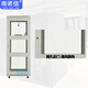 Nannuoxin Ral7035 Off-White-Netzwerkschrank 42U Serverschrank 2 Meter 42u1 Meter 18U1,2 Meter 22U27U1,6 Meter 32U1,8 Meter 37U19-Zoll-Standardschrank 37U600 Breite 800 Tiefe 1800 Höhe G16837W Tempered Glas Vordertür vor