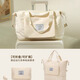 Bolsa de viaje de corta distancia xingxi para mujeres Bolsa de equipaje portátil de gran capacidad para bolsas de almacenamiento de la bolsa de entrega para viajes de negocios de viaje de viaje portátil Bag White [plegable + expandible]