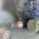 DL 1998 Fat Donglai same style pearl pendant single persimmon persimmon Ruyi natural l fresh water genuine S925 silver small persimmon necklace single silver pendant - chain not included