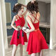 Yijingxuan 2025 new sexy women's Korean version of the short person inS wind skirt slim camisole dress summer night shop main picture M 90-105jin [equal 0.5 kg]