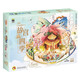 Q Bookshelf Aipin 3D Puzzle and Crafts Four Seasons in the Forbidden City