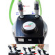 Jiabao Fischtankfilter Barrel externe Filter Wasserpumpen -Gras -Tankfiltrationsausrüstung externe Aquariumfilter Barrel 838 Filtermaterial Version