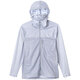 Daiwa 24 Primavera y verano DE-3524 Fold Breathable Sun Shade Chaqueta Luz y traje de pesca de costura de secado rápido Deportes al aire libre Blue oscuro XL