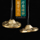 
Xuanhe Bell-knock Percussion Instrument Hand-knocking Cup Yoga Meditation Sound Therapy Bell Traditional Dingxia Crispy Bell-knocking Copper Double Dragon Style Bell [Diameter 6.5cm]
