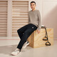 361 Sporthosen Herren Herumn Casual Joggshose Straight Lose Hosen rennen gestrickte Hosen 652334711d-5