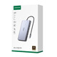 绿联（UGREEN） type-c拓展坞 雷电4 Type-c扩展坞 转DP双HDMI拓展坞USB3.2分线器网卡转接头笔记本拓展坞 5合一DP+PD+USB*3	15905