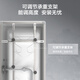 九牧（JOMOO）浴缸家用小户型独立泡澡池亚克力薄边浴缸淋浴卫生间一体式浴缸 YR13116带花洒气泡按摩缸1.6m