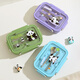 Maixuan isoliertes Lunchkinokintenarbeiter 316 Edelstahl getrennte Lunchbox Mikrowellenheizung Bento Box mit Trennungsdämmschachtel 3 Gittergrün 1050 ml [kostenloser Löffel und Stäbchen]