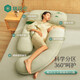 Centro de algodón (Centro de algodón) Almohada para mujeres embarazadas que protege la cintura y la almohada para dormir para dormir para el abdomen del abdomen del abdomen del abdomen de las mujeres de tipo U