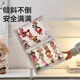 Jingdong-made blind box display box layered transparent dust-proof figure storage box Bubble Mart labubu display stand 3-layer ladder