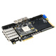 
Puzhi FPGA development board xilinxZYNQ7035 XC7Z045PCIe fiber optic XC7Z100 high-speed ADC (250M) package PZ7035-KFB-900