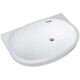 TOTO original under-counter basin LW587B oval basin wash basin ceramic plate embedded household wash basin LW587B with faucet drain pipe