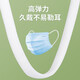 振德（ZHENDE）医用外科口罩蓝色50只/盒 儿童口罩尺寸17cmx14cm 三层防护春季薄款轻薄透气 抽取式盒装设计