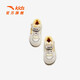 ANTA Children's Cotton Shoes Baby Shoes 2024 Winter Velvet Warm Velcro High Top Baby Cotton Boots White Shoes Silt Gray/Warm Sand Color/Haute Brown-1 22 Sizes