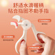 GECOMO one-clip eyelash curler portable long-lasting styling wide-angle partial eyelash curler partial model 1 piece
