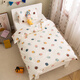 Kinzhibao 100-count pure cotton children's quilt cover single piece 1.2m 1.5m bed cotton cartoon baby kindergarten quilt cover Strawberry Komachi 100-count long-staple cotton 120x150cm cotton children's quilt cover