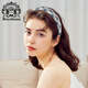 Royal sasa Royal Sasa Korean high-end fabric plaid sponge headband increases the top of the skull and goes out Internet celebrity headband