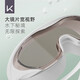 Keep swimming goggles HD waterproof anti-fog large frame swimming goggles for men and women professional diving equipment streamer white