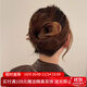 Xiangwan hairpin U-shaped acetic acid hairpin on the back of the head, fixed hairpin, comb, simple hairpin, birthday gift for girls