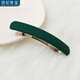DING FEI Korean style frosted one-word spring clip simple large hairpin back head clip hair accessories clip solid color hairpin top clip brown one-word spring clip A25-302