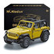 Newqi simulation car model off-road car model convertible Jeep Wrangler boys and girls pull back small toy car pendulum New product recommendation Jeep Wrangler-Convertible version