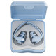 Li Ning (LI-NING) swimming earplug lanyard anti-loss earplug bath anti-water inlet earplug 0713 light blue