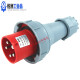 适用SFN3芯4针5孔63A125A-6h新型工业航空公母插头插座连接器IP67 4芯63A明装插座(SFN1342)