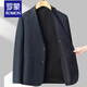 ROMON (ROMON) suit men's single western jacket autumn and winter new high-end business formal wear middle-aged and young casual men's woolen suit slim 9918 khaki solid color XL 180 (135-150Jin [Jin equals 0.5 kg])