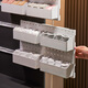 Ouoety runde Lochplattenzubehör 3 cm Loch Entfernung Wand Hanging Rack Teile Anzeige Dekorative Haken Aufbewahrungsbox Clip 3 9930 Quadratische Speicherbox