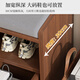 Shidai home (shidaijiaju) shoe changing stool home door shoe cabinet sitting stool integrated soft bag long stool entry shoe rack can sit in the door stool shoe wearing stool
