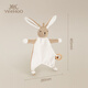 YEEHOO baby comfort napkin can be imported Abebe newborn meeting gift box baby plush hand puppet toy full moon gift