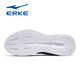 Hongxing Erke Herrenschuhe 2025 Frühling Neue Männer-Sportschuhe Schwarz weiche Sohle nicht rutschfeste Anti-Splash- und Wasserspritzfreiheit Travel Schuhe Schwarz/zirkulierende graue (Lederoberfläche Anti-Splash) 3523 38