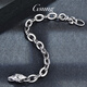 GsunG's new platinum bracelet men's atmospheric cross chain PT950 fashionable and shiny large platinum men's bracelet eagle beak is calculated based on the gold price of the store that day