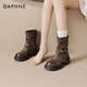 Daphne Maillard Brown Xinjiang Boots Women's Short Boots 2025 New Grassland Desert Outfit Summer Martin Boots
