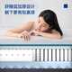 Dream Lily An'an 2.0 government-subsidized gel memory foam silent single-bag spring spine mattress 1.5x2 meters with moderate softness and hardness