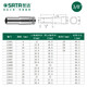 Shida Media Flying manga larga Hexagon 10 mm Ratchet Ratch Llave rápida Single Extended Deep Autal Outer 6-Character Cavia 12401 /8 mm