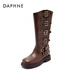 
Daphne Maillard boots for women knight boots western cowboy boots for women spring and autumn 2024 new brown short boots for women Martin boots for women